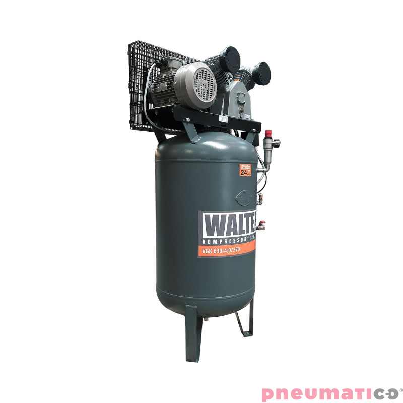 Kompresor - Sprężarka WALTER VGK 630-4.0/270 pionowy