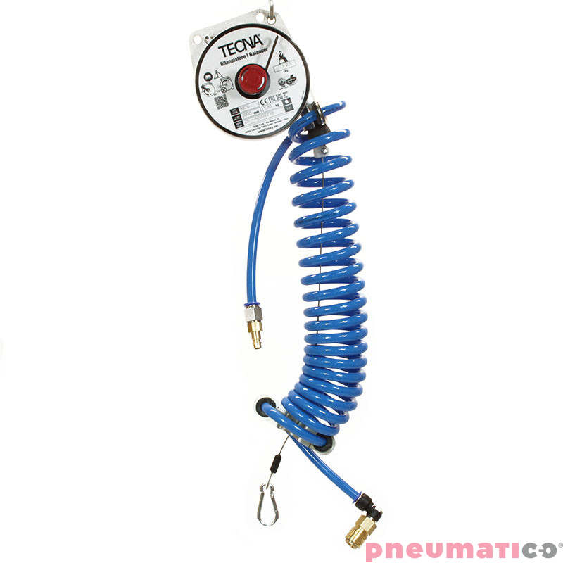 Balanser z przewodem powietrznym 9320 TECNA 1-2,5kg 2000mm + uchwyt Balanser z przewodem powietrznym 9320 TECNA 1-2,5kg 2000mm + uchwyt