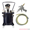 Zestaw do nakładania kleju 10L z mieszadłem Pneumatico Tank MP10xxx + pistolet PIZZI 9902 + wąż Zestaw do nakładania kleju 10L z mieszadłem Pneumatico Tank MP10xxx + pistolet PIZZI 9902 + wąż