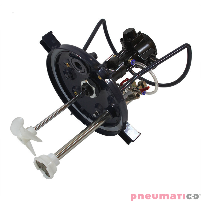 Zestaw do nakładania kleju 10L z mieszadłem Pneumatico Tank MP10xxx + pistolet PIZZI 9902 + wąż