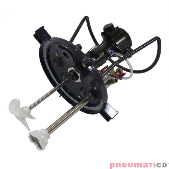 Zestaw do nakładania kleju 10L z mieszadłem Pneumatico Tank MP10xxx + pistolet PIZZI 9902 + wąż