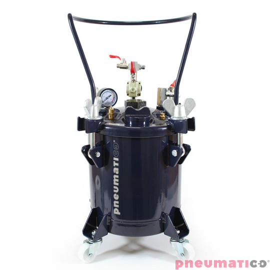 Zestaw - zbiornik ciśnieniowy do natrysku / malowania 10L ZB10-1-1E bez mieszadła / węże / pistolet EXPERT HP dysza 1,1 mm