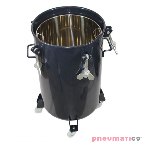 Zestaw do nakładania kleju: zbiornik 60L bez mieszadła ZB60-1-1 Pneumatico Tank + pistolet PIZZI 0002 + wąż Zestaw do nakładania kleju: zbiornik 60L bez mieszadła ZB60-1-1 Pneumatico Tank + pistolet PIZZI 0002 + wąż