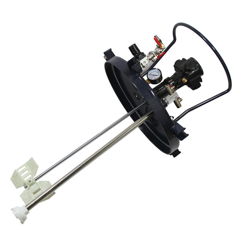 Zestaw do nakładania kleju: zbiornik 60L z mieszadłem MP60-1-1 Pneumatico Tank + pistolet PIZZI 0002 + wąż Zestaw do nakładania kleju: zbiornik 60L z mieszadłem MP60-1-1 Pneumatico Tank + pistolet PIZZI 0002 + wąż