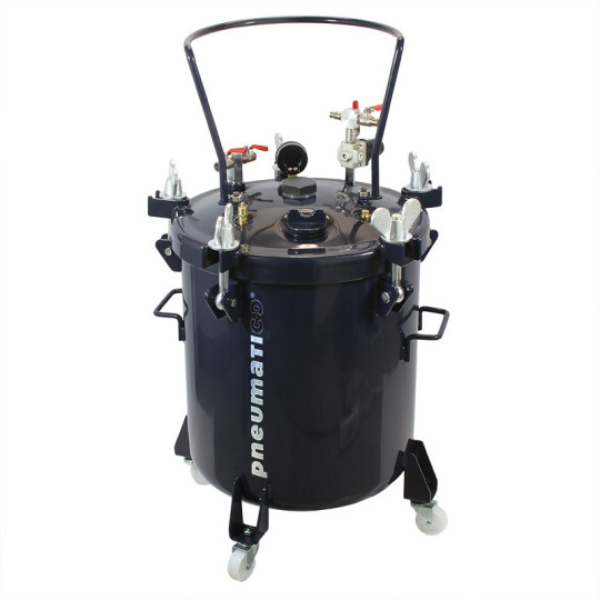 Zestaw do nakładania kleju: zbiornik 40L bez mieszadła ZB40-1-1 Pneumatico Tank + pistolet PIZZI 0002 + wąż Zestaw do nakładania kleju: zbiornik 40L bez mieszadła ZB40-1-1 Pneumatico Tank + pistolet PIZZI 0002 + wąż