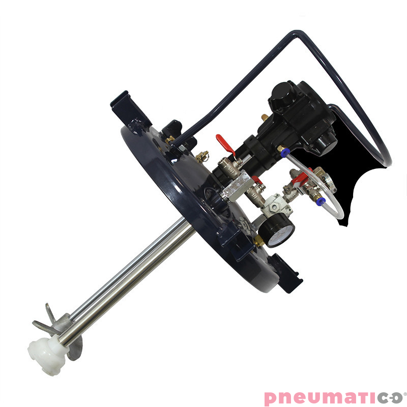 Zestaw do nakładania kleju: zbiornik 20L z mieszadłem MP20-1-1 Pneumatico Tank + pistolet PIZZI 0002 + wąż