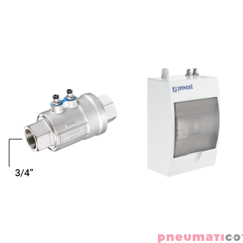 Zdalnie sterowany pneumatyczny zaw&oacute;r bezpieczeństwa Prevost 2/7