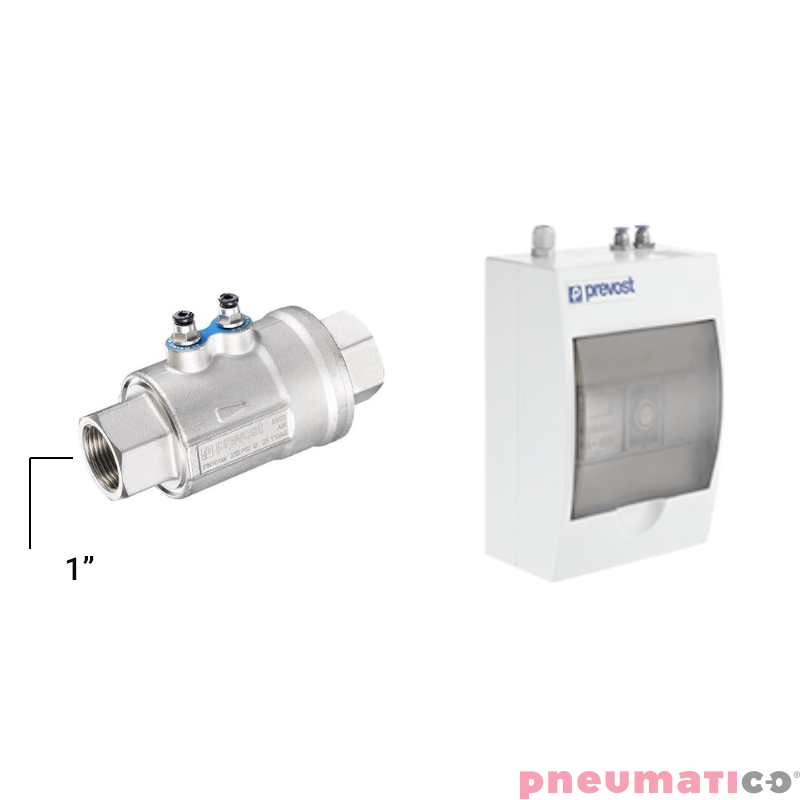 Zdalnie sterowany pneumatyczny zaw&oacute;r bezpieczeństwa Prevost 1