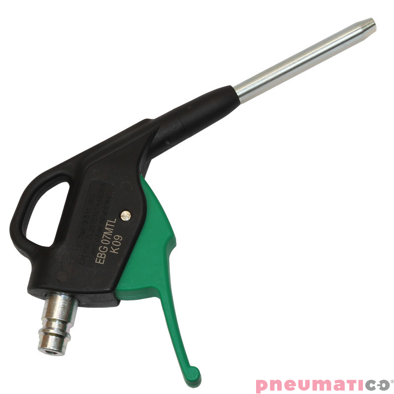 ZESTAW: Pistolet do przedmuchu z metalową dyszą Prevost EBG07MTL + uchwyt ścienny BGFIX + wąż spiralny 4m PUS54 ZESTAW: Pistolet do przedmuchu z metalową dyszą Prevost EBG07MTL + uchwyt ścienny BGFIX + wąż spiralny 4m PUS54