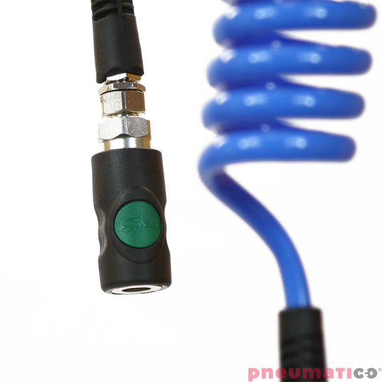 ZESTAW: Pistolet do przedmuchu z metalową dyszą Prevost (EBG07MTL) + uchwyt ścienny (BGFIX) + wąż spiralny 6m (PUS66) ACPPESCM66