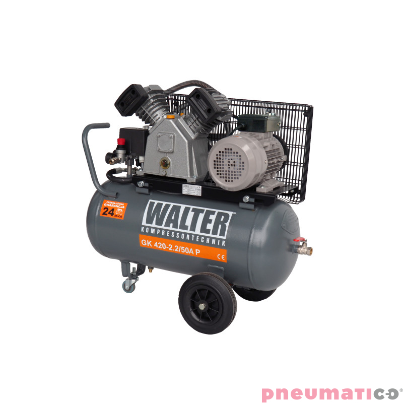 Kompresor - Sprężarka WALTER GK 420-2.2/50A Kompresor - Sprężarka WALTER GK 420-2.2/50A