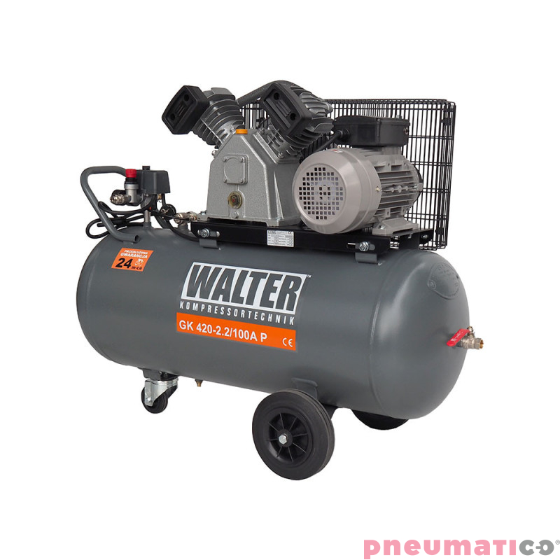 Kompresor - Sprężarka WALTER GK 420-2.2/100A