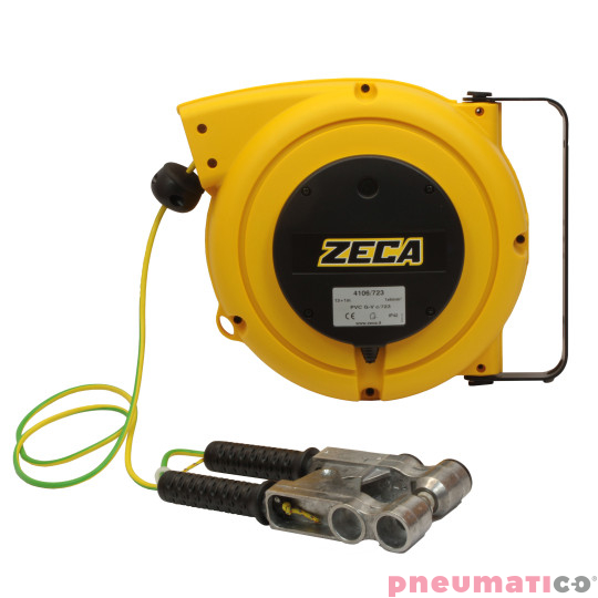 Zwijadło do przewodu uziemiającego 1x6mm&sup2; ZECA z zaciskiem przeciwwybuchowym ATEX 4106/723 16m