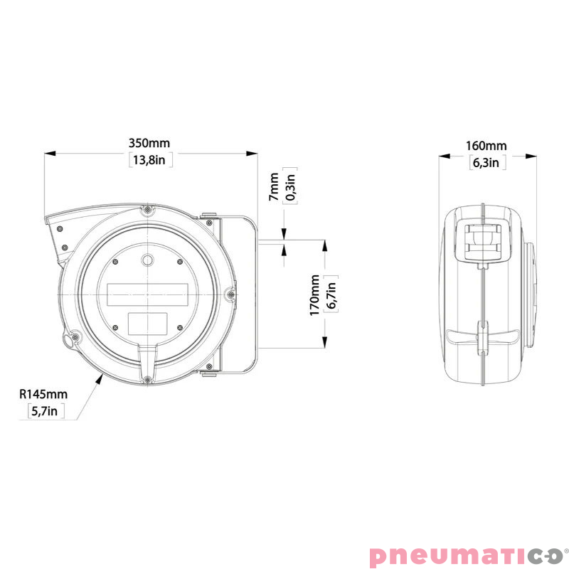 Zwijadło do przewodu uziemiającego 1x6mm&sup2; ZECA z zaciskiem przeciwwybuchowym ATEX 4106/723 16m