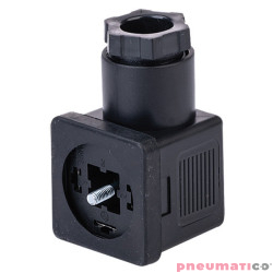 Wtyczka RQE typ DL2 AC 18mm LED do cewek CS22/CS2 RQS RQEDL2AC