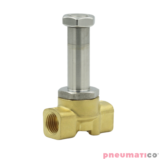 Zaw&oacute;r RQE TYP ED11 G1/4" DN5.0 2/2 NC mosiądz VITON RQS RQEED115.0FG02MSV bez cewki