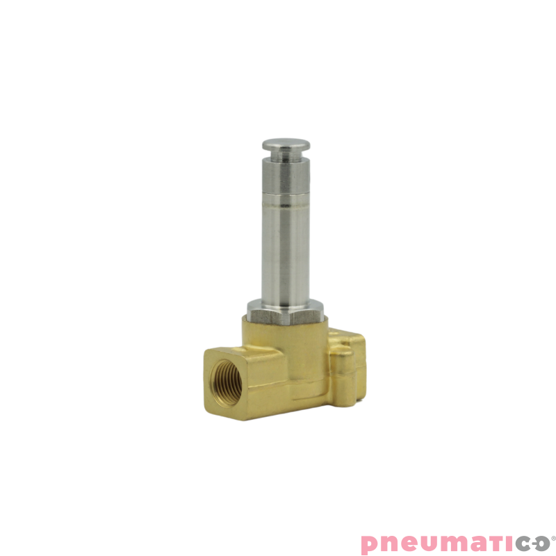 Zawór RQE TYP ED12 G1/8" DN1.5 2/2 NC mosiądz VITON RQS RQEED121.5FG01MSV bez cewki Zawór RQE TYP ED12 G1/8" DN1.5 2/2 NC mosiądz VITON RQS RQEED121.5FG01MSV bez cewki