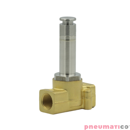 Zawór RQE TYP ED12 G1/8" DN1.5 2/2 NC mosiądz VITON RQS RQEED121.5FG01MSV bez cewki Zawór RQE TYP ED12 G1/8" DN1.5 2/2 NC mosiądz VITON RQS RQEED121.5FG01MSV bez cewki