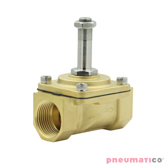 Zawór membranowy RQE typ EL12 G1 1/4" DN32 2/2 NC mosiądz VITON RQS RQEEL1232FG10MSV-AC bez cewki Zawór membranowy RQE typ EL12 G1 1/4" DN32 2/2 NC mosiądz VITON RQS RQEEL1232FG10MSV-AC bez cewki