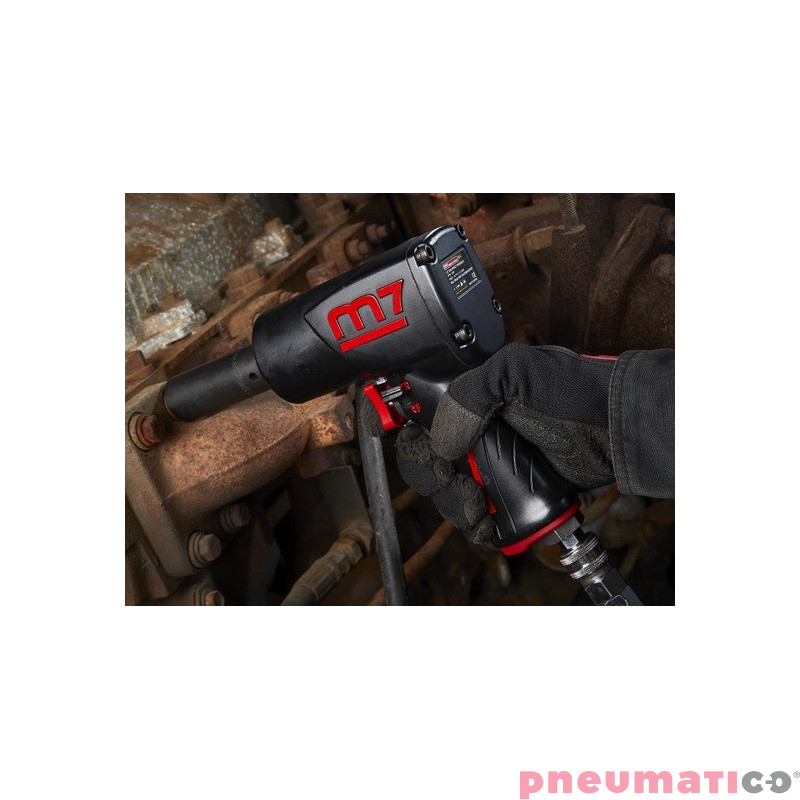 Klucz udarowy pneumatyczny w walizce z nasadkami 12 Mighty Seven M7 NC-4277QKIT Klucz udarowy pneumatyczny w walizce z nasadkami 12 Mighty Seven M7 NC-4277QKIT