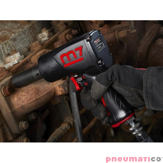 Klucz udarowy pneumatyczny w walizce z nasadkami 12 Mighty Seven M7 NC-4277QKIT Klucz udarowy pneumatyczny w walizce z nasadkami 12 Mighty Seven M7 NC-4277QKIT