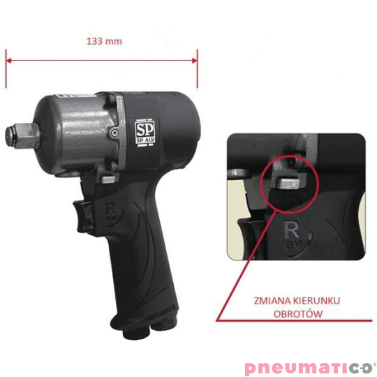 Klucz udarowy mini SP-7146 12 50-300 Nm