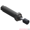 MC9EUM-1-B Amortyzator przemysłowy ACE samonastawny skok 5mm ME (max) 3,2 kg