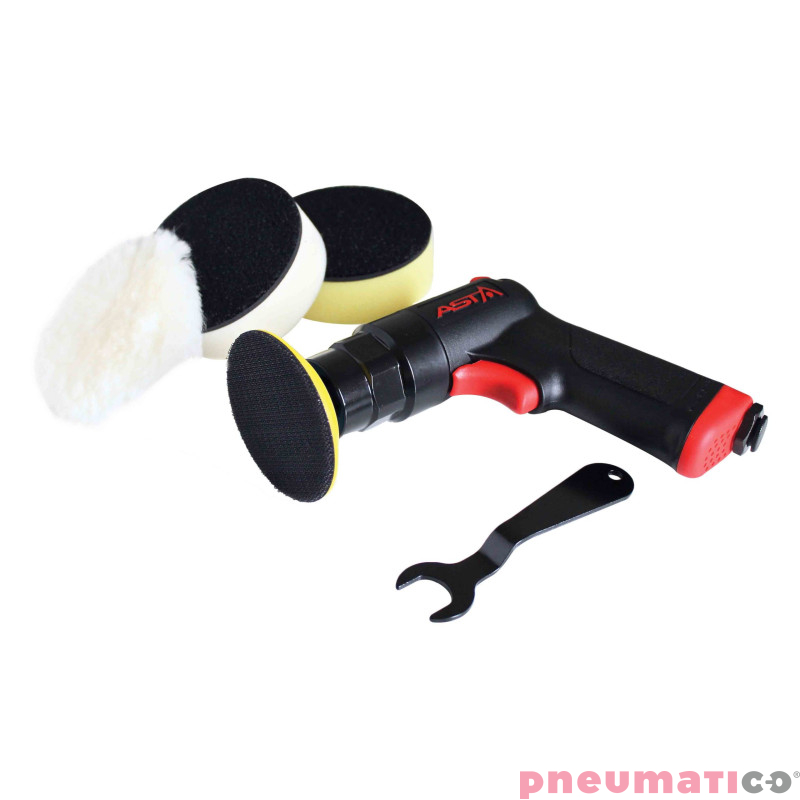 Polerka pneumatyczna w zestawie ASTA A-N3GB 2.100 obr/min