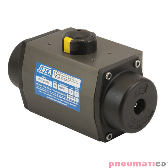 Pneumatyczny napęd obrotowy pojedynczego działania AP03SR 75 NBR SIRCA