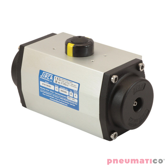 Pneumatyczny napęd obrotowy pojedynczego działania AP35SR 85 NBR SIRCA Pneumatyczny napęd obrotowy pojedynczego działania AP35SR 85 NBR SIRCA