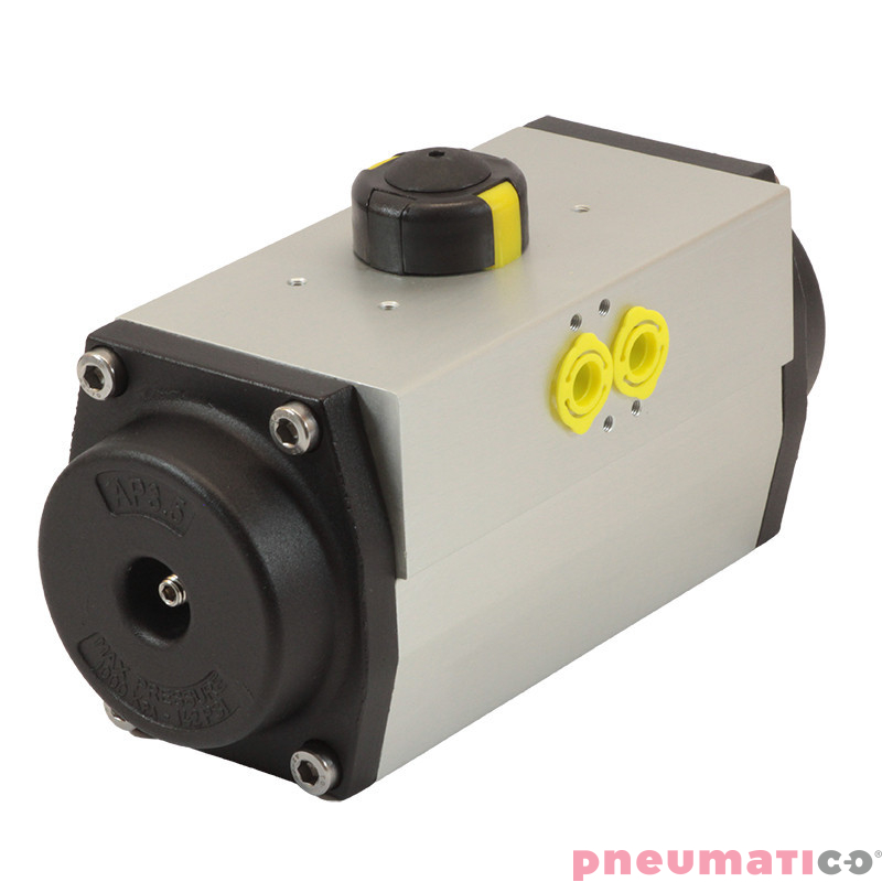 Pneumatyczny napęd obrotowy pojedynczego działania AP35SR 85 NBR SIRCA Pneumatyczny napęd obrotowy pojedynczego działania AP35SR 85 NBR SIRCA