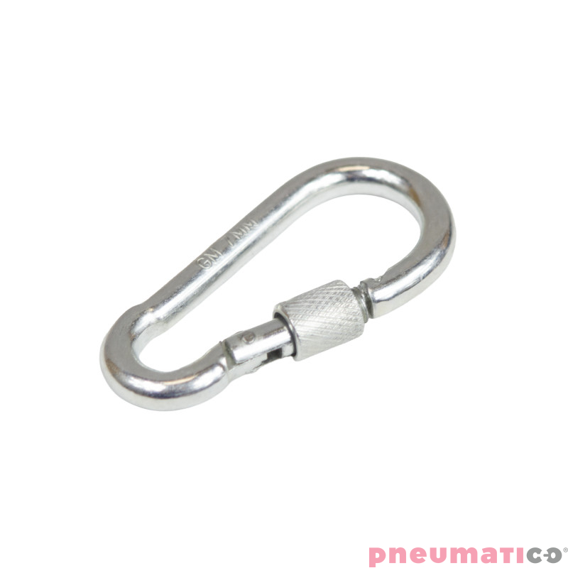 Karabińczyk do lin z zabezpieczeniem 7mm DIN5299D JG-0007 Karabińczyk do lin z zabezpieczeniem 7mm DIN5299D JG-0007