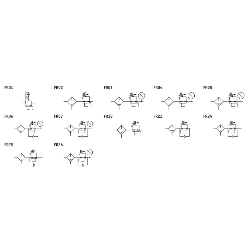 Filtro-reduktor serii MX G3/4" 0,5-10 bar z p&oacute;łautomatycznym spustem kondensatu 25mm i manometrem CAMOZZI MX3-34-FR0004