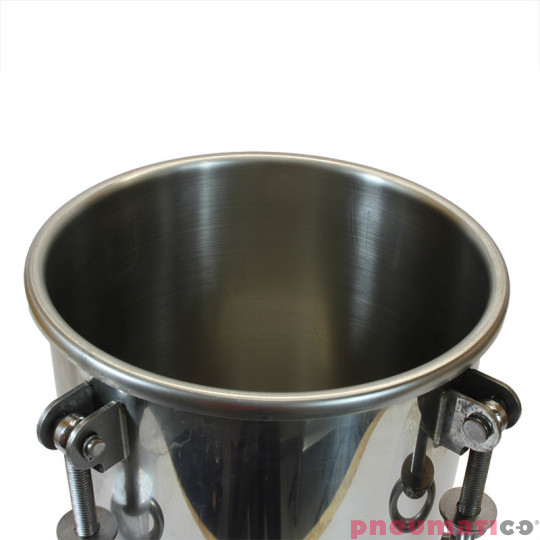 Zbiornik ciśnieniowy do malowania nierdzewny 20L bez mieszadła Agregat malarski ZB20SS Pneumatico Tank