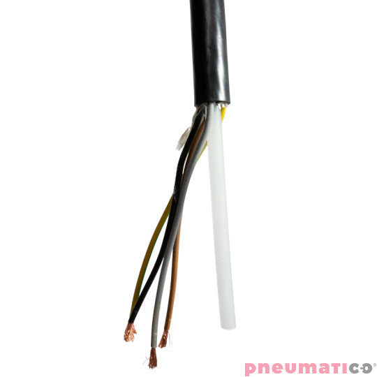 Zwijadło elektryczno-powietrzne 4x1,5mm&sup2; TWIN REEL ZECA AM70/415CT CT 9+1,5m