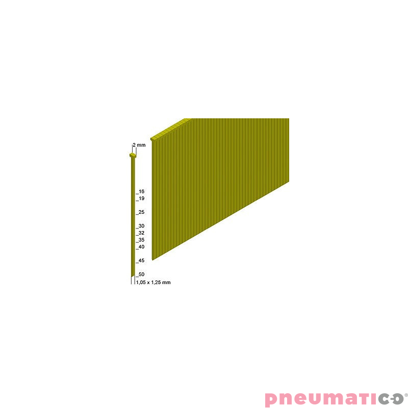 Sztyfty 12/40 z łebkiem 1op.-5.000szt Sztyfty 12/40 z łebkiem 1op.-5.000szt