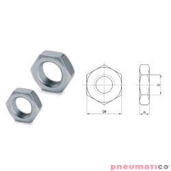 Nakrętka mocująca głowicy V TEKMA ISO6432