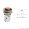 Przycisk &empty;30 mm  sprężyna 3/2 PNEUMAX