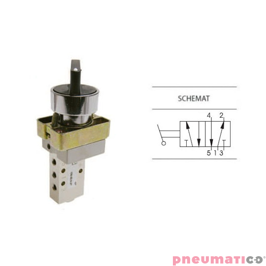 Przełącznik dwupozycyjny 5/2 PNEUMAX Przełącznik dwupozycyjny 5/2 PNEUMAX