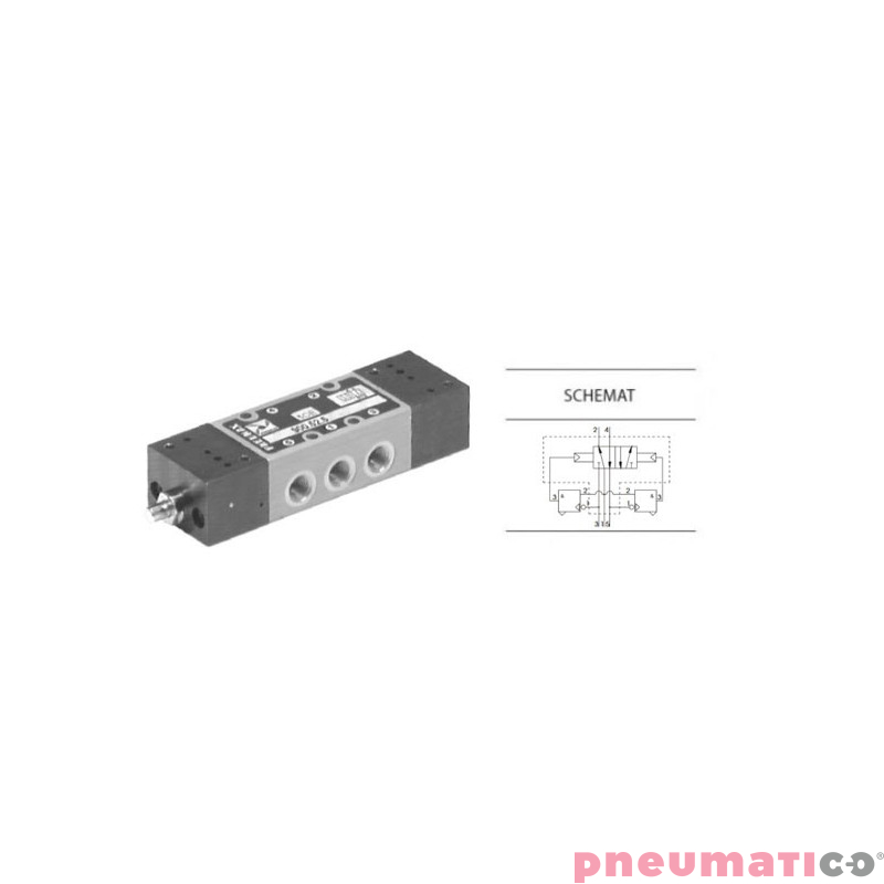 Zawór oscylator z elementami log. NOT 900.52.5C PNEUMAX Zawór oscylator z elementami log. NOT 900.52.5C PNEUMAX