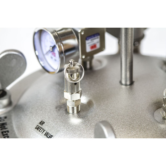 Zbiornik ciśnieniowy ze stali nierdzewnej do natrysku/malowania 10l bez mieszadła SN10