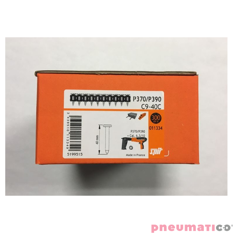 Gwoździe utwardzone do betonu i stali HC6-20 1op.-1000szt  GAZ PULSA 700 