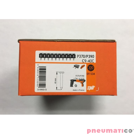 Gwoździe utwardzone do betonu i stali HC6-20 1op.-1000szt  GAZ PULSA 700 