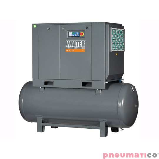 Kompresor śrubowy WALTER SKTG 15 [8/10/15 bar] 
