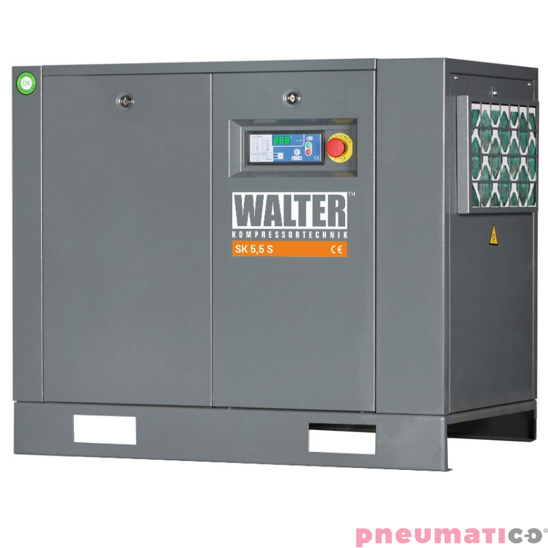 Sprężarka śrubowa WALTER SK 55 [8/10/15 bar] 