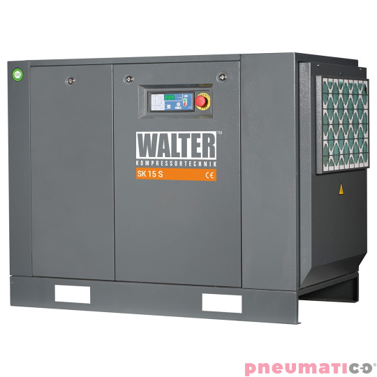 Sprężarka śrubowa WALTER SK 15 [8/10/15 bar] 
