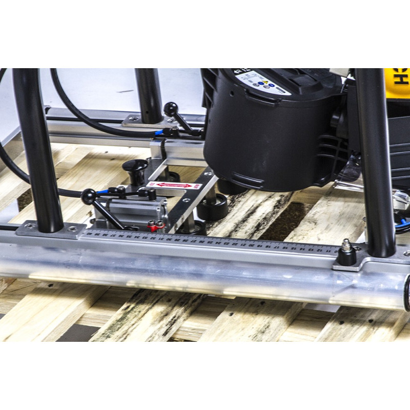 Łaciarka pneumatyczna - miarka