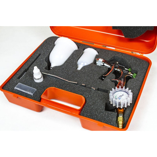 Pistolet lakierniczy WALCOM Genesi GEO z g&oacute;rnym zbiornikiem