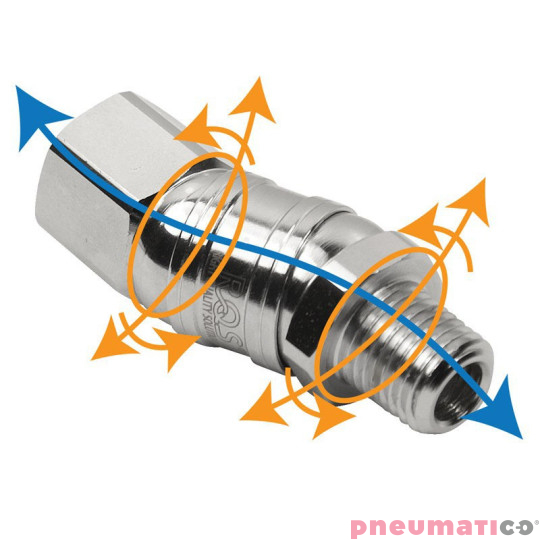 Złącze obrotowe – przedłużka 1/4” rqs Złącze obrotowe – przedłużka 1/4” rqs