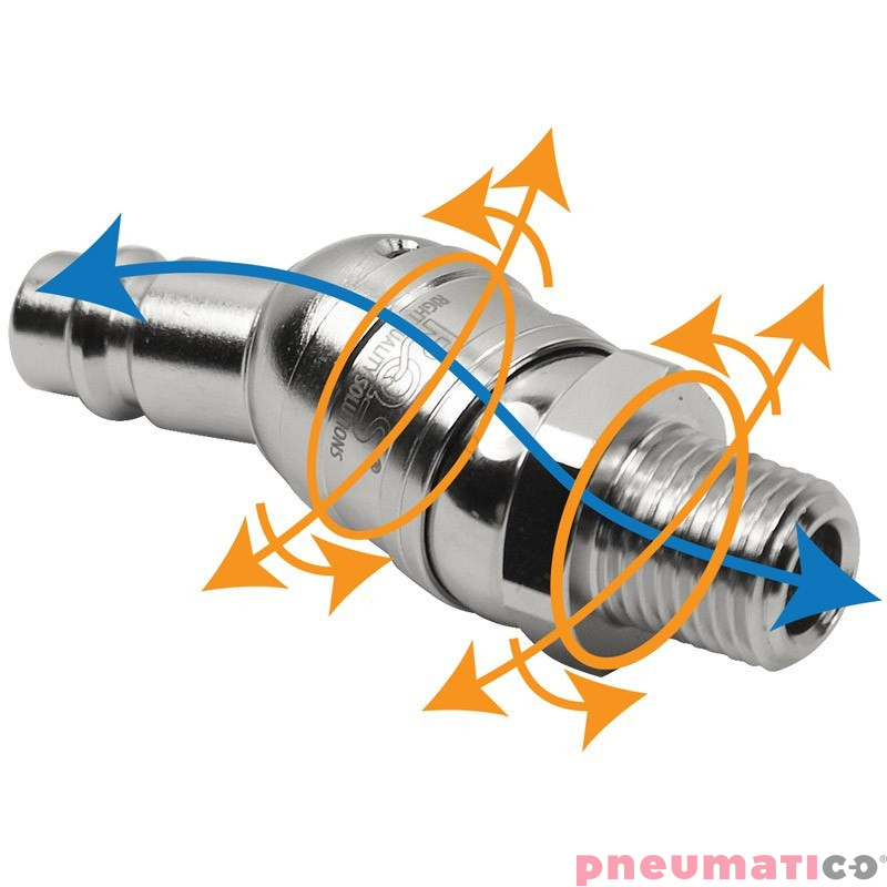 Złącze obrotowe – przedłużka 1/4” Złącze obrotowe – przedłużka 1/4”